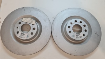 Гальмівні диски 345mm vw golf v r32 vi r20 r36 audi s3 оригінальний номер фото №1