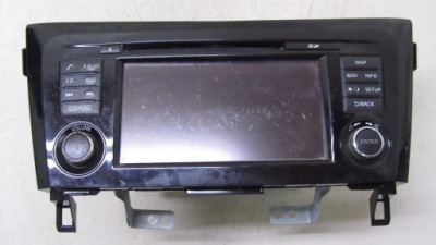 Nissan qashqai j11 радио навигация 25915hv01a 13- фото №1