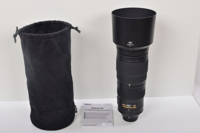 NIKON AF-S NIKKOR 200-500 f/5.6E VR JAK NOWY