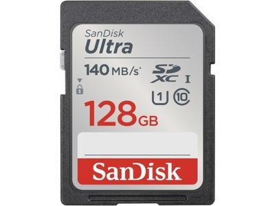 Karta pamięci SANDISK Ultra 128GB SDXC