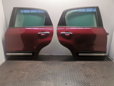 Дверь левое  задняя fiat 500l 108/b фото №1