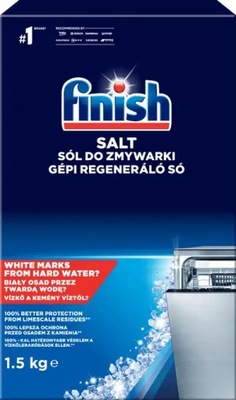 FINISH Sól do zmywarki drobnoziarnista 1,5 kg
