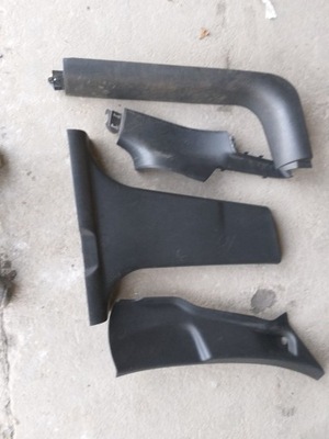 Peugeot 207 накладка молдинг порог правая сторона kpl фото №1