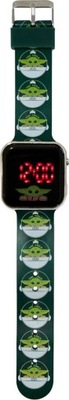 Zegarek dziecięcy LED Star Wars Yoda Kids