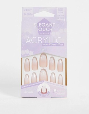 ELEGANT TOUCH SZTUCZNE PAZNOKCIE TIPSY OMBRE L51 NH8__