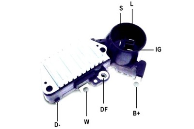 MAGNETI MARELLI REGULATORIUS ĮTAMPOS 14V FIAT PUNTO HONDA ACCORD II 