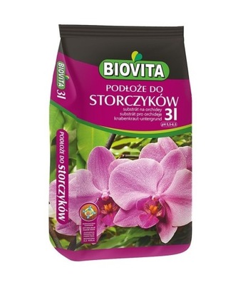 Ziemia do STORCZYKÓW orchidei naturalne podłoże 3L