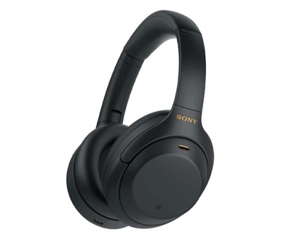 Słuchawki bezprzewodowe czarne Sony WH1000XM4 Bluetooth NFC Mikrofon