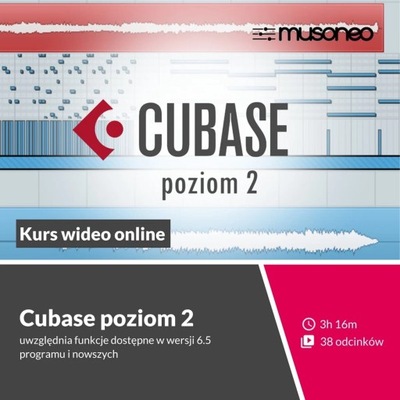 Musoneo - Steinberg Cubase Poziom 2 - Kurs video PL (wersja elektroniczna)