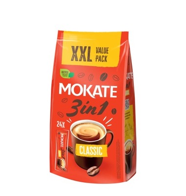 Mokate Kaffee Classic 3 w 1 408 g. DE