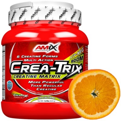 Kreatyna Creatine Suplement Diety CreaTrix AMIX Monohydrat Stack Kreatynowy