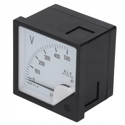 VOLTAGE METER ANALOGUE AC 0-500 V INDICATOR  