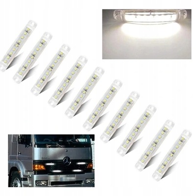 10X FAROS LUZ DE POSICIÓN DE CERCO DIODOWE 3LED 12V/24V  