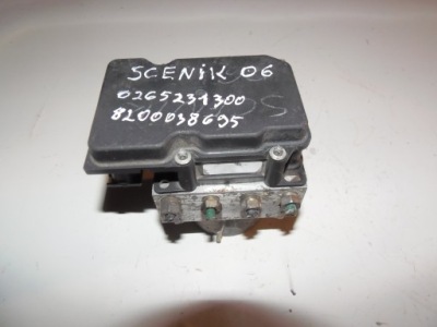 Насос abs тормозная renault scenic ii megane ii 0265231300 8200038695 фото №1