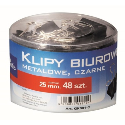 KLIPY 25MM 48SZT. TETIS