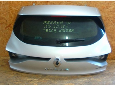 Renault megane iv хетчбек кришка багажника багажника ted69 ideał камера фото №1