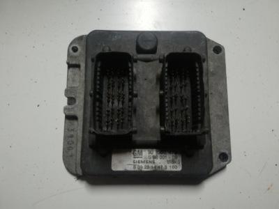 Бортовой компьютер блок управления vectra b zafira astra g 1.8 16v фото №1