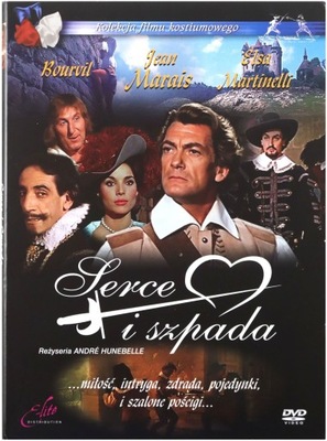 SERCE I SZPADA (KOLEKCJA FILMU KOSTIUMOWEGO) (BOOKLET) (DVD)