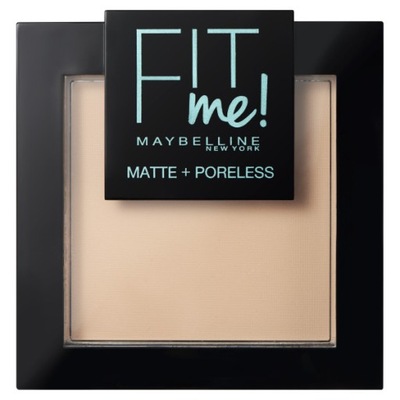 Maybelline Fit Me Matte Poreless Pressed Powder puder matujący do twarz P1