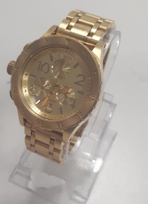 NIXON 38-20 CHRONO GOLD ZEGAREK DAMSKI od L03