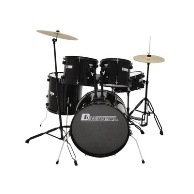 DIMAVERY DS-200 DRUM SET BLACK PERKUSJA AKUSTYCZNA