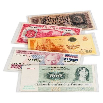 Folia ochronna na banknoty Leuchtturm Basic 170