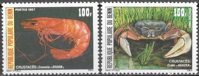 Benin - fauna** (1987) SW 434-435