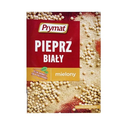 Pieprz biały mielony Prymat 15g