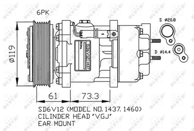 COMPRESOR ACONDICIONAMIENTO 32217G  