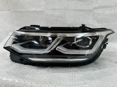 Vw tiguan lift левая лампа full led iq фото №1