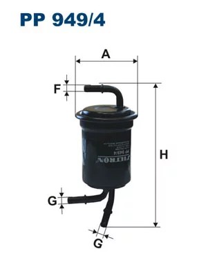 FILTRO COMBUSTIBLES  