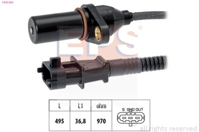 SENSOR POSICIÓN DE EJE CIGÜEÑAL CEED 2,0 CRDI 07- 1-953-563  