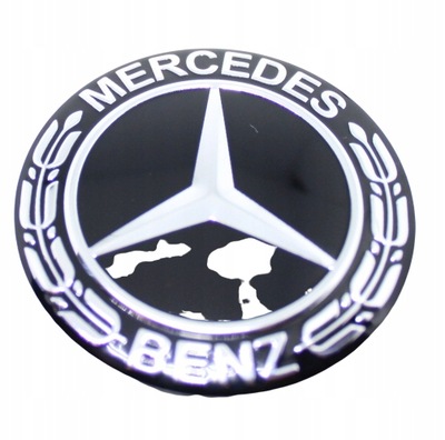 MERCEDES naklejka emblemat na felgi 56 mm