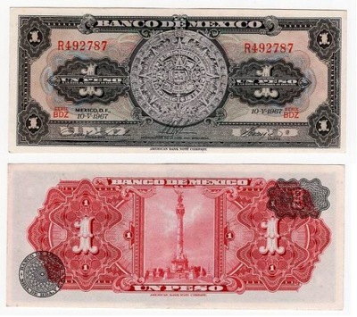 MEKSYK 1967 1 PESO