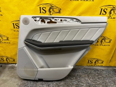 Обивка обшивка дверь задний  правый mercedes gl x166 alpaca gray фото №1