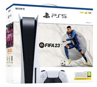 KONSOLA SONY PS5 BLURAY+ FIFA 23