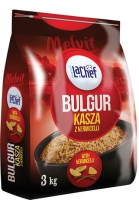 Kasza Bulgur z vermicelli 3 kg Melvit La Chef