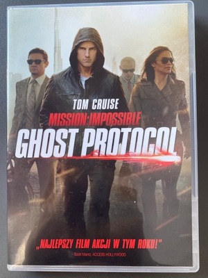 Film Mission Impossible 4 Ghost Protocol płyta DVD