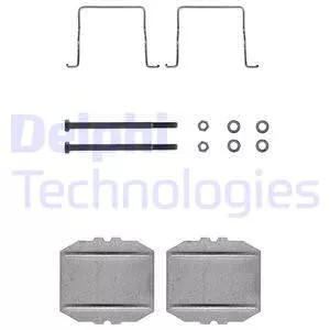 D LX0122 КОМПЛЕКТ МОНТАЖНЫЙ ТОРМОЗА - KLOCKOW CITRO