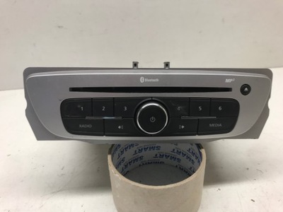 Радио заводской cd mp3 bluetooth r-link renault scenic iii 281158566r + kod фото №1