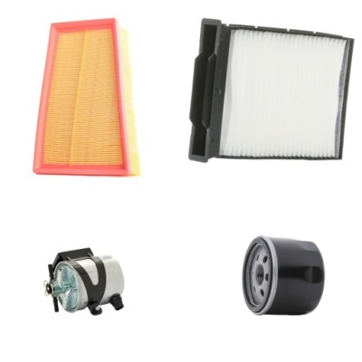 Набор фильтров ridex 4055f29896 do renault megane ii coupé-cabriolet фото №1