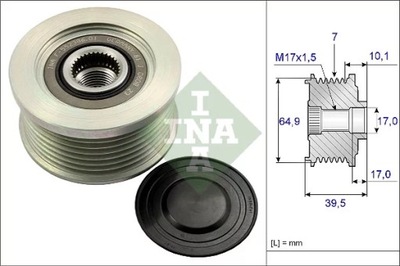 INA 535017710 EMBRAGUE ALT.  