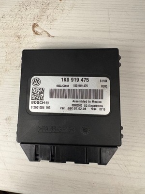 Модуль блок керування pdc 1k0919475 vw caddy eos scirocco фото №1