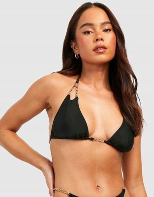 BOOHOO GÓRA OD BIKINI WIĄZANIE L1F NE7__XXS