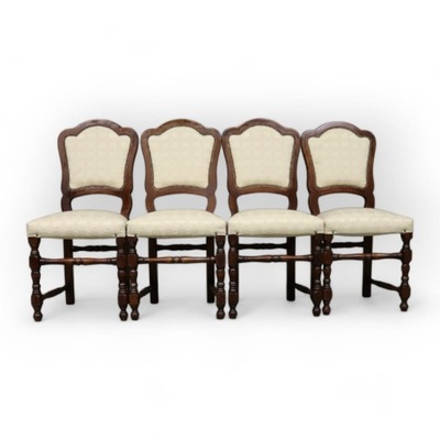 8662 stylowe krzesła tapicerowane 4 szt