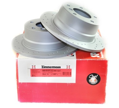 Тормозные диски ham. цельные задняя bmw z3 e36 zimmerman sport фото №1