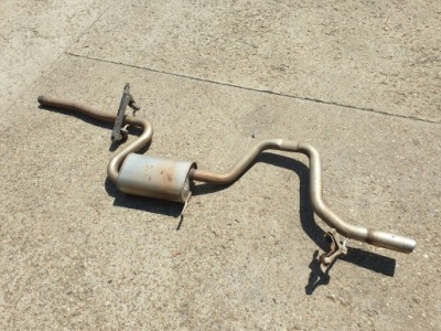 Выхлоп , гаситель audi a3 8p 1.6 tdi 2008- фото №1