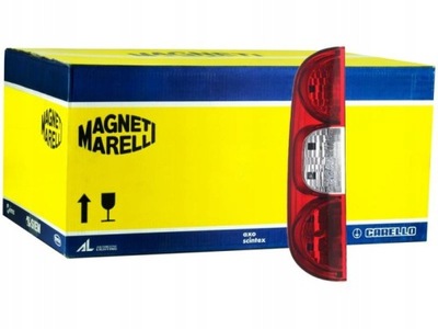 Лампа задня ліва fiat doblo 06-10 фото №1