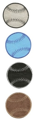 piłki baseball Obnizka naprasowanka SM haft na dresy bluzy spodnie