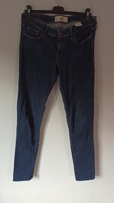 HOLLISTER - SUPER SPODNIE JEANSOWE 30/31